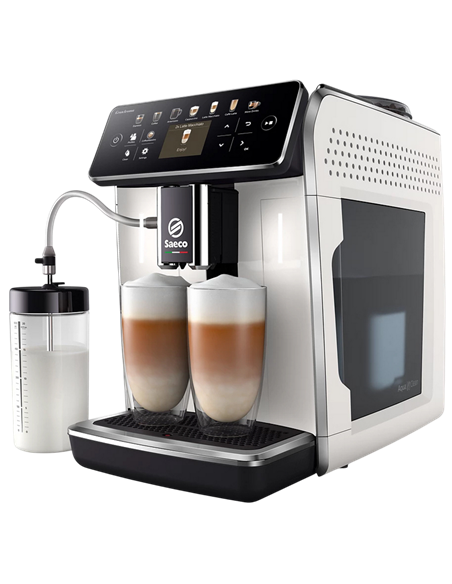 Кофемашина Saeco SM6580/20, Белый | Черный