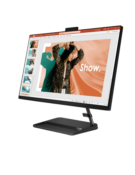 Computer All-in-One Lenovo IdeaCentre 3 22IAP7, 27", Intel Core i5-13420H, 16GB/512GB, Fără SO, Negru