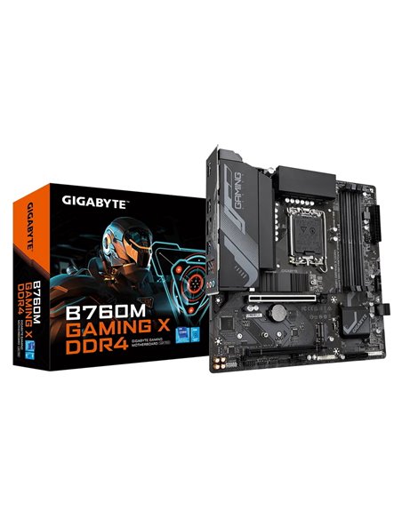 Материнская плата Gigabyte B760M GAMING X DDR4, LGA1700, Intel B760, Micro-ATX