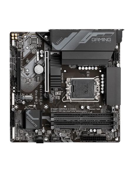 Материнская плата Gigabyte B760M GAMING X DDR4, LGA1700, Intel B760, Micro-ATX