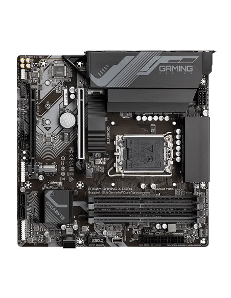 Материнская плата Gigabyte B760M GAMING X DDR4, LGA1700, Intel B760, Micro-ATX