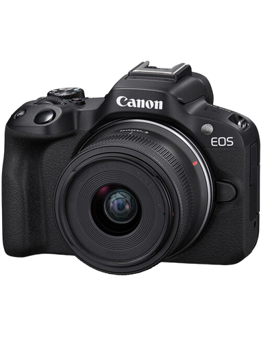 Беззеркальный фотоаппарат Canon EOS R50 & RF-S 18-45mm f/4.5-6.3 IS STM KIT