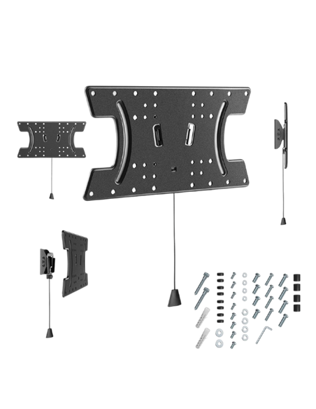 Настенное крепление для телевизора Gembird WM-65T-02, Чёрный
