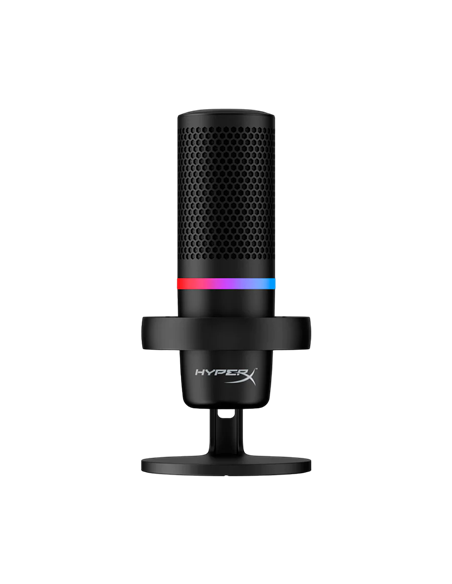 Игровой Микрофон HyperX DuoCast, Проводной аналоговый, Чёрный