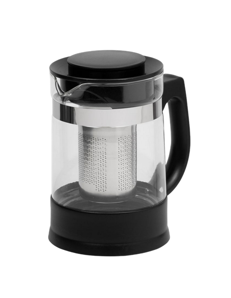 Ceainic cu infuzor RESTO 90512, 0,95L, Negru