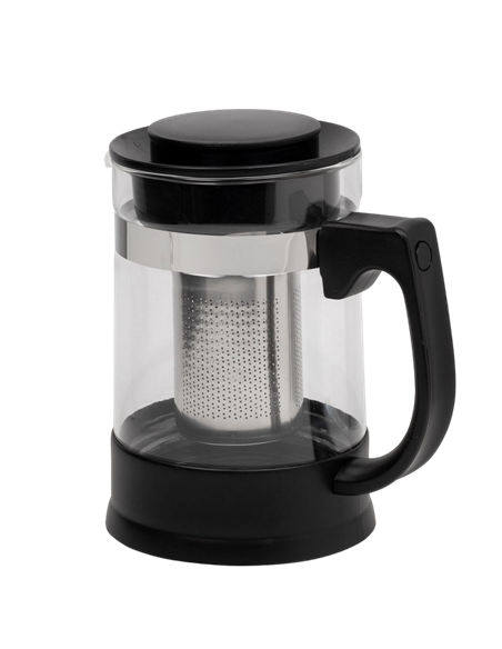 Ceainic cu infuzor RESTO 90512, 0,95L, Negru