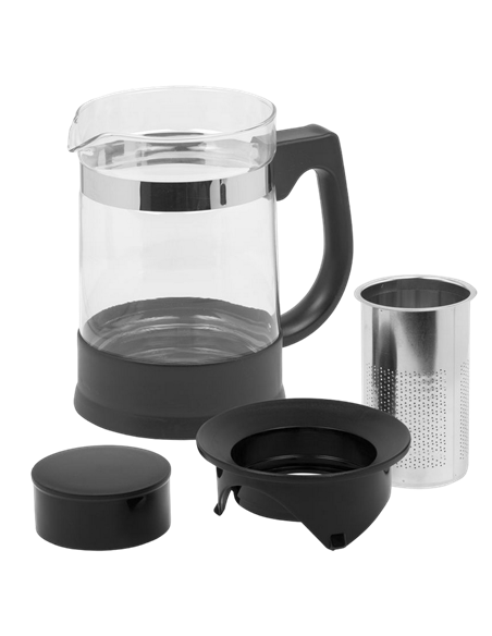 Ceainic cu infuzor RESTO 90512, 0,95L, Negru
