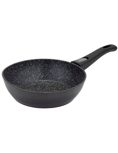 Сковорода глубокая RESTO 93013, 26см, Чёрный