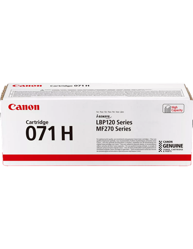 Лазерный картридж Canon CRG 071H, Чёрный