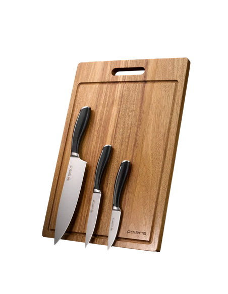 Set de Cuțite Polaris Stein-4BSS, Negru