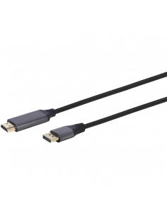 Cablu Video Cablexpert CC-DP-HDMI-4K-6, DisplayPort (M) - HDMI (M), 1,8m, Negru