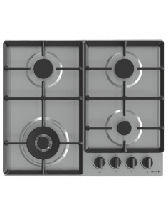 Plită pe gaz Gorenje GW 641 EBX, Oțel inoxidabil