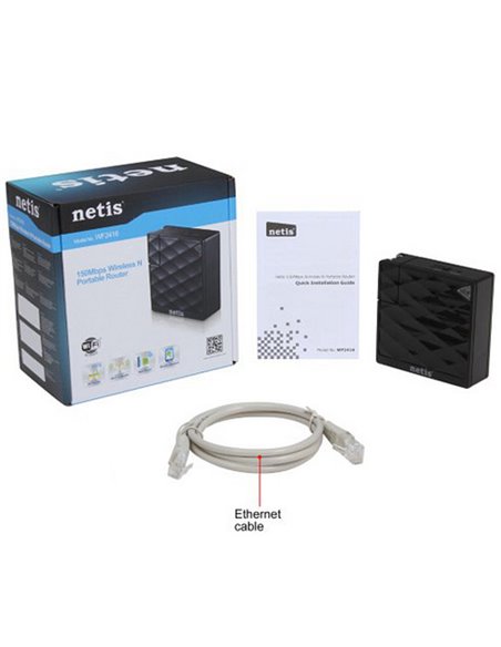 Router fără fir Netis WF2416, Negru