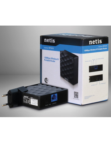 Router fără fir Netis WF2416, Negru