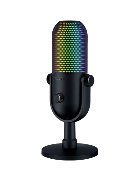 Microfon Gaming Razer Seiren V3 Chroma, Cu fir, Negru