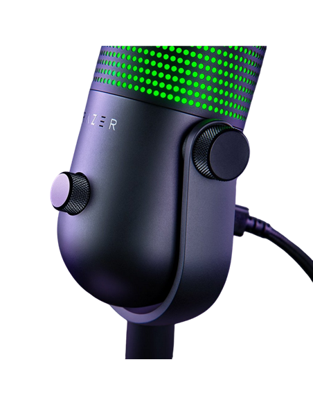 Microfon Gaming Razer Seiren V3 Chroma, Cu fir, Negru