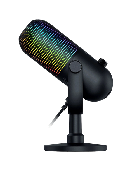 Microfon Gaming Razer Seiren V3 Chroma, Cu fir, Negru