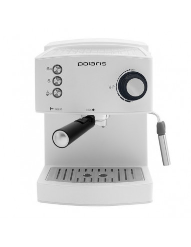 Cafetiera manuala Polaris PCM1527, 850W, Alb