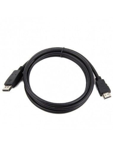 Cablu Video Cablexpert CC-DP-HDMI-6, DisplayPort (M) - HDMI (M), 1,8m, Negru
