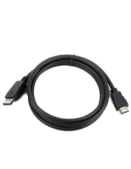 Cablu Video Cablexpert CC-DP-HDMI-6, DisplayPort (M) - HDMI (M), 1,8m, Negru