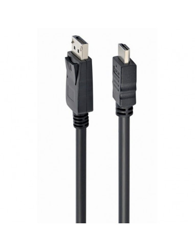 Видео кабель Cablexpert CC-DP-HDMI-6, DisplayPort (M) - HDMI (M), 1,8м, Чёрный