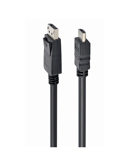 Cablu Video Cablexpert CC-DP-HDMI-6, DisplayPort (M) - HDMI (M), 1,8m, Negru