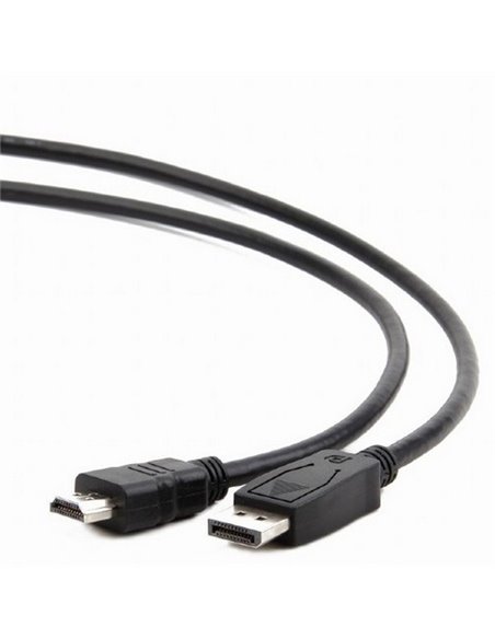 Cablu Video Cablexpert CC-DP-HDMI-6, DisplayPort (M) - HDMI (M), 1,8m, Negru