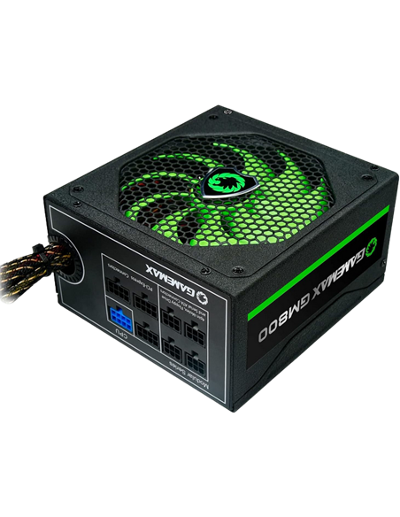 Блок питания для компьютеров Gamemax GM-800, 800Вт, ATX, Полумодульный
