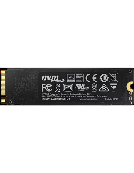 Накопитель SSD Samsung 970 EVO Plus MZ-V7S500, 500Гб, MZ-V7S500BW