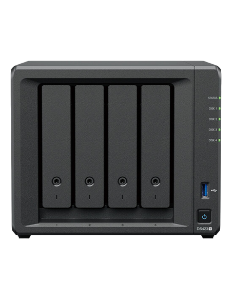 Сетевое хранилище SYNOLOGY DS423+, Чёрный