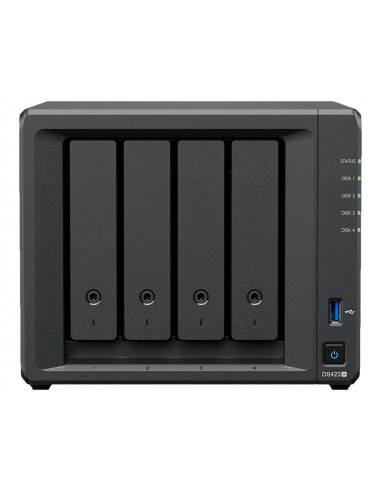 Сетевое хранилище SYNOLOGY DS423+, Чёрный