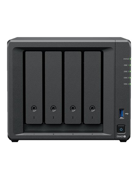 Сетевое хранилище SYNOLOGY DS423+, Чёрный