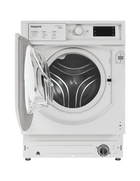 Mașină de spălat cu uscător Hotpoint-Ariston BI WDHG 861485 EU, 8kg, Alb