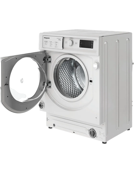 Mașină de spălat cu uscător Hotpoint-Ariston BI WDHG 861485 EU, 8kg, Alb