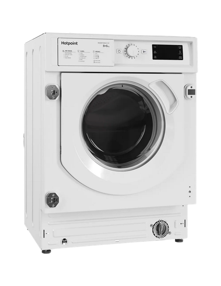 Mașină de spălat cu uscător Hotpoint-Ariston BI WDHG 861485 EU, 8kg, Alb