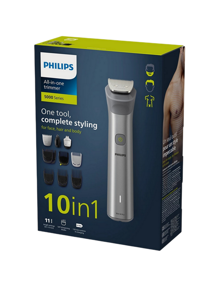 Trimmer pentru bărbați Philips MG5920/15, Oțel inoxidabil