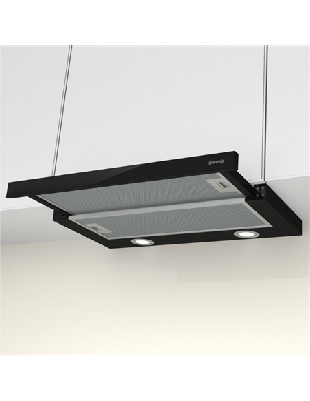 Встраиваемая Вытяжка Gorenje TH 62E4 BG, Чёрный Встраиваемая Вытяжка Gorenje TH 62E4 BG, Чёрный