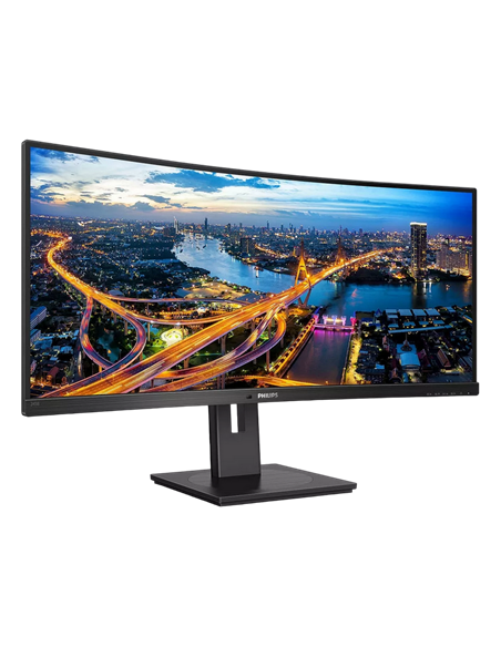 34" Monitor Philips 345B1C, VA 3440x1440 WQHD, Negru