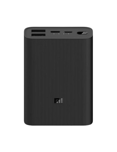 Портативное зарядное устройство Xiaomi Power Bank 3, 10000мА·ч, Чёрный