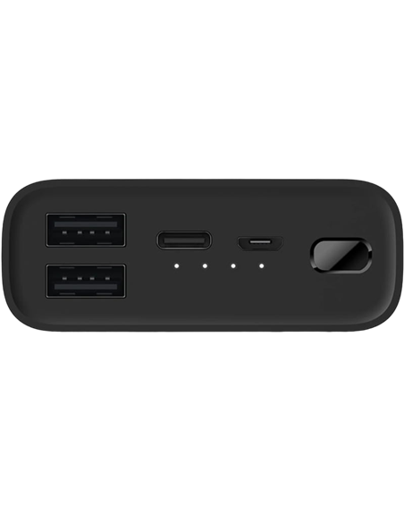 Портативное зарядное устройство Xiaomi Power Bank 3, 10000мА·ч, Чёрный Портативное зарядное устройство Xiaomi Power Bank 3, 10000мА·ч, Чёрный