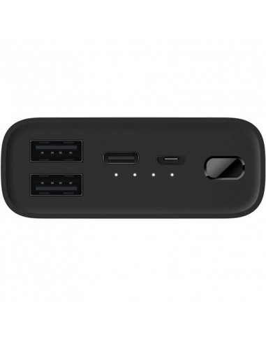 Портативное зарядное устройство Xiaomi Power Bank 3, 10000мА·ч, Чёрный