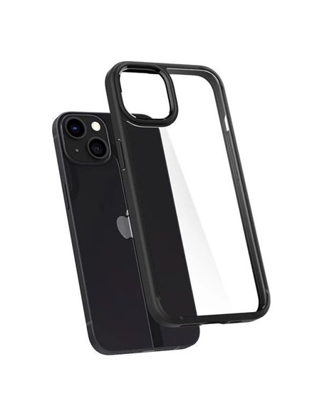 Husă Spigen iPhone 13 mini, Ultra Hybrid, Negru mat Husă Spigen iPhone 13 mini, Ultra Hybrid, Negru mat