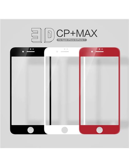 Sticlă de protecție Nillkin iPhone 7/8/SE 2020 3D CP+ Max - Tempered Glass, Alb Sticlă de protecție Nillkin iPhone 7/8/SE 2020 3D CP+ Max - Tempered Glass, Alb