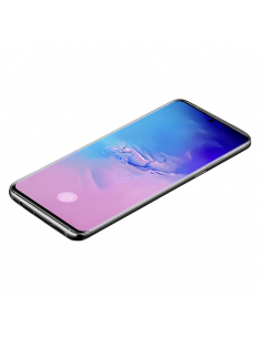 Sticlă de protecție Cellularline Impact Glass Curved- Galaxy S20+, Negru