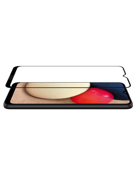 Защитное стекло Nillkin Galaxy A02s - Tempered Glass CP+ pro, Чёрный