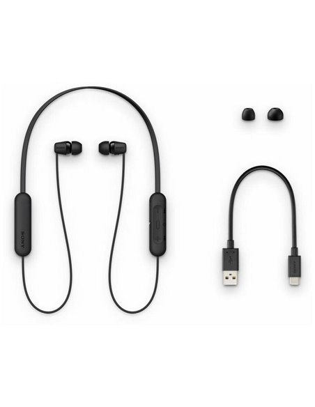 Наушники SONY WI-C200, Чёрный