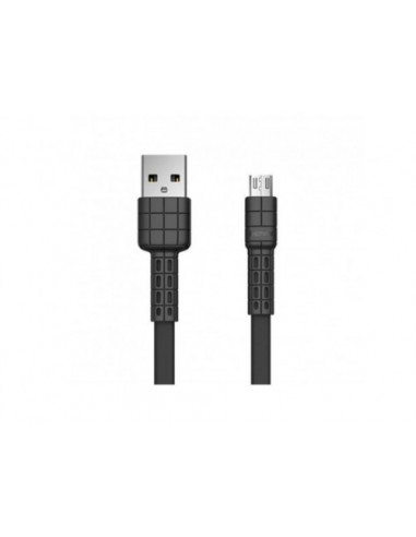 Cablu încărcare și sincronizare Remax RC-116m, USB Type-A/micro-USB, 1m, Negru