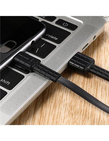 Cablu încărcare și sincronizare Remax RC-116m, USB Type-A/micro-USB, 1m, Negru