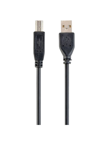 Коммуникационный кабель Cablexpert CCP-USB2-AMBM-10, USB Type-A/USB Type-B, 3м, Чёрный