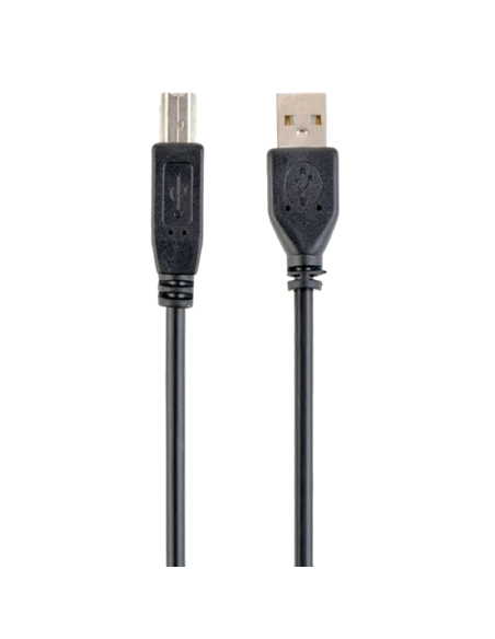 Коммуникационный кабель Cablexpert CCP-USB2-AMBM-10, USB Type-A/USB Type-B, 3м, Чёрный